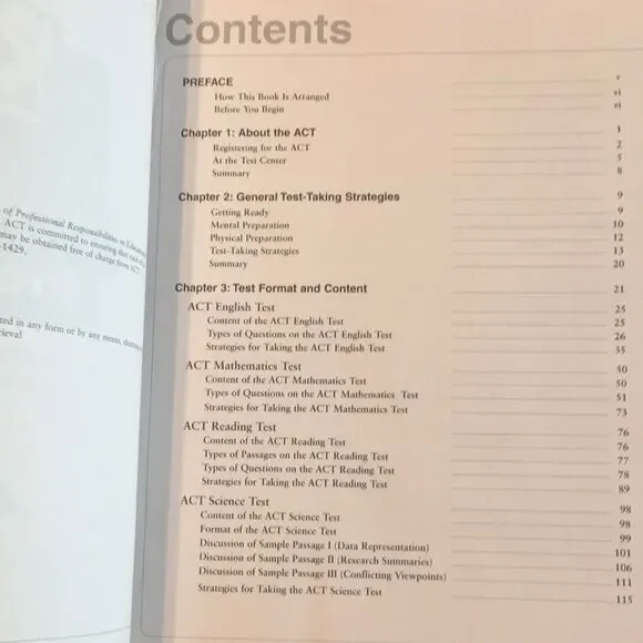 The Real ACT Prep Guide 3rd Edition - Picture 6 of 11